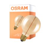 Osram Vintage 1906 LED E27 Special Filament Claire 2.2W Poire120lm - 827 Blanc Très Chaud | Équivalent 15W
