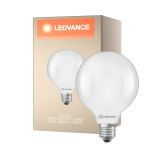 Ledvance Classic LED E27 Globe Filament Dépolie 3.8W 806lm - 827 Blanc Très Chaud | Équivalent 60W