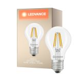 Ledvance Classic LED E27 Poire Filament Claire 3.4W 470lm - 827 Blanc Très Chaud | Équivalent 40W