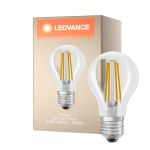 Ledvance Classic LED E27 Poire Filament Claire 5.9W 806lm - 840 Blanc Froid| Équivalent 60W
