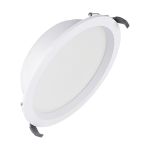 Ledvance Downlight LED Comfort Opale Aluminium Blanc 30W 3600lm 180D - 930-940 CCT | 215mm - Diamètre 200mm - IP44 - Meilleur Rendu Des Couleurs - Zigbee Dimmable 
