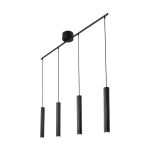 Nordlux Vico Suspension Luminaire Métal Noir | Convient pour 4x GU10