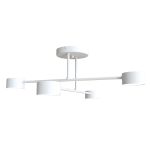 Emibig Plafonnier Halo Acier Blanc | Convient pour 4x GX53 - Max 8W
