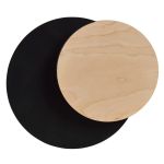 Emibig Applique Murale Cercle Acier Noir | Convient pour 1x G9 - Max 8W