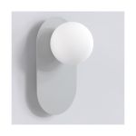 Emibig Mur et Plafonnier Viva Acier Gris | Convient pour 1x G9 - Max 8W