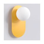 Emibig Mur et Plafonnier Viva Acier Orange | Convient pour 1x G9 - Max 8W