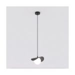 Emibig Suspension Luminaire Ritual Acier Noir | Convient pour 1x G9 - Max 8W