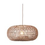 Good&Mojo Suspension Luminaire Arizona Rattan Natural S | Convient pour 1x E27 