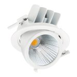 Philips Spot LED LuxSpace Accent Performance RS782B 31.5W 2700lm 36D - 930 Blanc Chaud | 167mm - Meilleur Rendu Des Couleurs