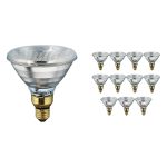 Lot 12x Philips PAR38 IR 100W E27 230V Claire