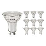 Lot 10x Noxion PerfectColor Spot LED GU10 PAR16 3W 230lm 36D - 927 Blanc Très Chaud | Meilleur rendu des couleurs - Dimmable - Équivalent 35W
