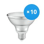 Lot 10x Osram Spot LED E27 PAR20 6.4W 350lm 36D - 927 Blanc Très Chaud | Meilleur Rendu Des Couleurs - Dimmable - Équivalent 75W