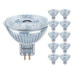 Lot 10x Osram Performance Spot LED Réflecteur GU5.3 MR16 3.4W 230lm 36D - 927 Blanc Très Chaud | Meilleur Rendu Des Couleurs - Dimmable - Équivalent 20W