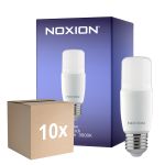 Lot 10x Noxion Stick LED E27 Dépolie 9.5W 950lm - 830 Blanc Chaud | Équivalent 68W