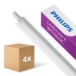 Lot 4x Philips Réglette LED Étanche Ledinaire WT060C 15W 1800lm - 840 Blanc Froid | 60cm 