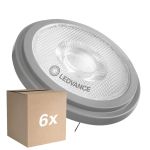 Lot 6x Ledvance LED spot G53 AR111 11.7W 450lm 40D - 930 Blanc Chaud | Meilleur Rendu Des Couleurs - Dimmable - Équivalent 50W