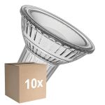 Lot 10x Ledvance LED Réflecteur GU10 PAR16 6.9W 650lm 120D - 940 Blanc Froid| Dimmable - Équivalent 80W