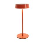 Eglo Lampe De Chevet Simeri Acier Orange 3W 250lm - 830-860 Variable Blanc | IP44 - Touch Dimmable - USB-C
