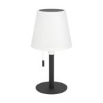 Eglo Lampe De Chevet Montapalma Acier Noir 2W 190lm - 830 Blanc Chaud | IP54 - Dimmable - USB-C