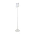 Eglo Lampadaires Salon Scordiano-L Acier Blanc 2W 220lm - 830-840-865 CCT | IP44 - USB-C