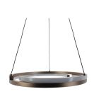Eglo Suspension Luminaire Mezzomonte Aluminium Acier Bronze Noir 20W 1600lm - 827-865 Variable Blanc | IP20 - Dimmable 