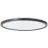 Brilliant Brennan Plafonnier Plastique Noir Blanc 13W 2000lm - 840 Blanc Froid | 294mm - IP44 - 3 Niveaux De Gradation Dimmable