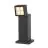SLV Cube Aluminium Anthracite 15W 2200lm - 827-830 CCT | Dimmable