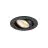 SLV New Tria 68 Spot Aluminium Noir Rond 7.5W 591lm 38D - 927 Blanc Très Chaud | Diamètre 68mm -  Meilleur Rendu Des Couleurs - Dimmable 