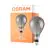 Osram Vintage 1906 LED E27 Poire Filament Smoke 5W 110lm - 818 Blanc Très Chaud | Équivalent 15W