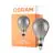 Osram Vintage 1906 LED E27 Poire Filament Smoke 160mm 5W 110lm - 818 Blanc Très Chaud | Dimmable - Équivalent 25W