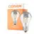 Osram Classic LED E27 Poire Filament Miroir Argent 4W 400lm - 827 Blanc Très Chaud | Équivalent 35W