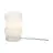 It's about RoMi Lampe De Chevet Verona Verre Blanc | Convient pour 1x E27 