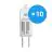 Lot 10x Osram Halogène G4 Capsule Halostar Starlite 5 W 