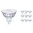 Lot 10x Philips Master Value LED Spot GU5.3 MR16 5.8W 490lm 36D - 940 Blanc Froid | Meilleur rendu des couleurs - Dimmable - Équivalent 35W