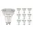 Lot 10x Noxion PerfectColor Spot LED GU10 PAR16 4W 345lm 60D - 927 Blanc Très Chaud | Meilleur rendu des couleurs - Dimmable - Équivalent 50W