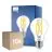 Lot 10x Philips Master LED E27 Poire Filament Claire 7.2W 1055lm - 922-927 Dim To Warm | Meilleur Rendu Des Couleurs - Dimmable - Équivalent 75W