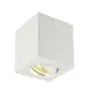 SLV Triledo Plafonnier Aluminium Blanc Carré 7.6W 640lm 38D - 830 Blanc Chaud