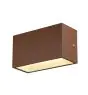 SLV Sitra M Up/Down Applique Murale Aluminium Autre 14W 1880lm - 830-840 CCT | Extérieur - IP65