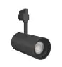 Ledvance Spot LED sur rail D85 Noir 25W 1500lm 15-55D - 830 Blanc Chaud | Mechanical Zoom - Dimmable