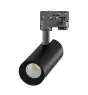 Noxion Spot LED Sur Rail 3 Phases  Ecowhite Aluminium Noir 20W 1970lm 36D - 830 Blanc Chaud | UGR <19