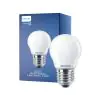 Philips Master Value LED Lustre E27 Boule Dépolie 3.4W 470lm - 927 Blanc Très Chaud | Meilleur rendu des couleurs - Dimmable - Équivalent 40W