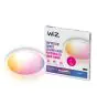 WiZ Smart LED Plafonnier SuperSlim Blanc 22W 2600lm - 922-950 Variable Blanc + RGB | IP20 - Meilleur Rendu Des Couleurs - Wifi Dimmable