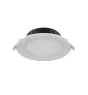 Noxion Downlight LED Hera Plat Encastré Blanc 15W 1500lm 80D - 827-830-840 CCT | 168mm - Diamètre 144mm