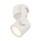 SLV Oculus Mur et Plafonnier Aluminium Blanc 11W 780lm - 920-930 Dim To Warm | Meilleur Rendu Des Couleurs - Dimmable 