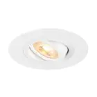 SLV New Tria 75 XL Spot Aluminium Blanc Rond | Diamètre 75mm - Convient pour 1x GU10 