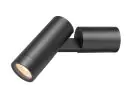 SLV S-Tube Aluminium Noir | Convient pour 1x GU10