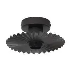 Ledvance Decor Plisse Plafond Acier Gris | Convient pour E27