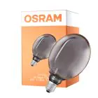 Osram Vintage 1906 LED E27 Globe Filament Smoke 130mm 4W 110lm - 818 Blanc Très Chaud | Dimmable - Équivalent 12W
