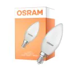 Osram LED Star Classic E14 Bougie Dépolie 7.5W 806lm - 840 Blanc Froid | Équivalent 60W
