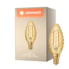 Ledvance Vintage 1906 LED E14 Bougie Dorée 2.5W 220lm - 824 Blanc Très Chaud | Équivalent 25W